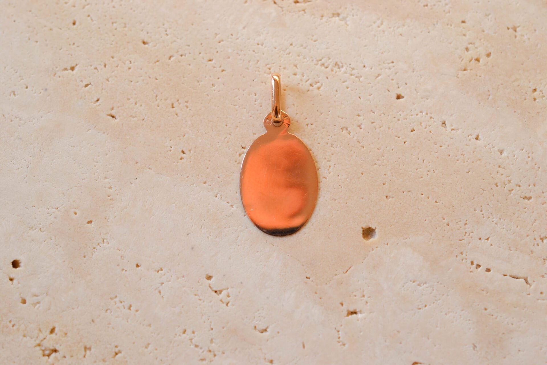 Médaille Vierge Marie Or rose