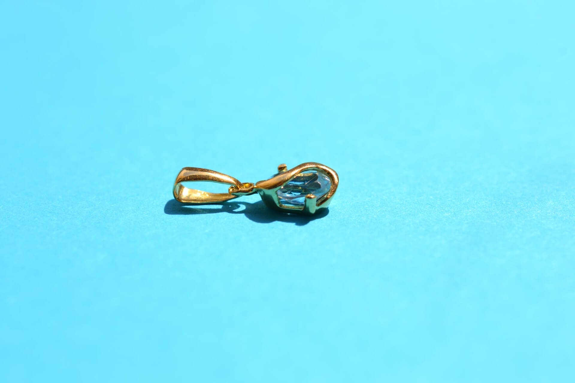 Pendentif Topaze monture S