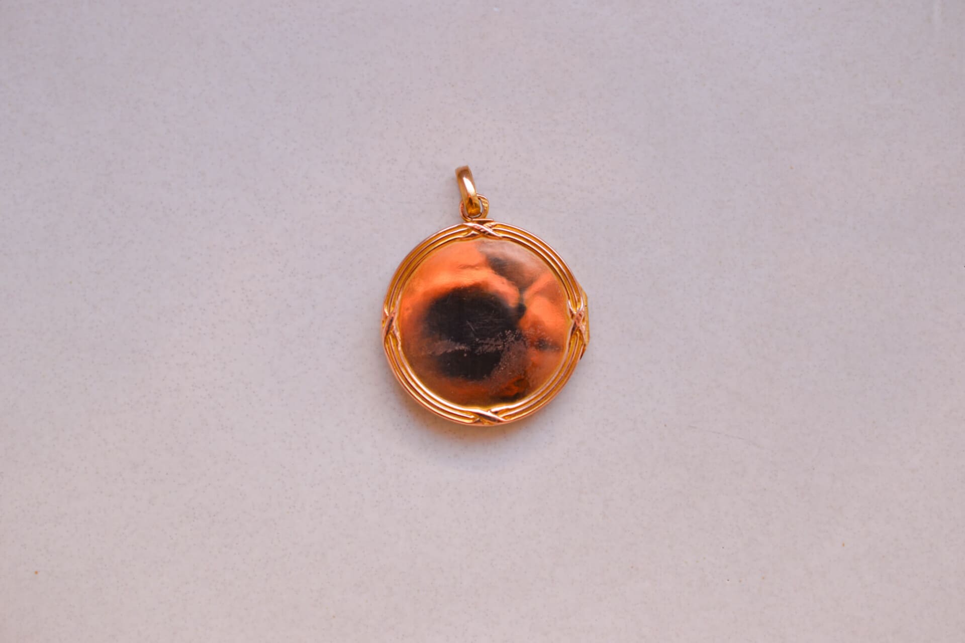 Pendentif porte-photo Art Nouveau