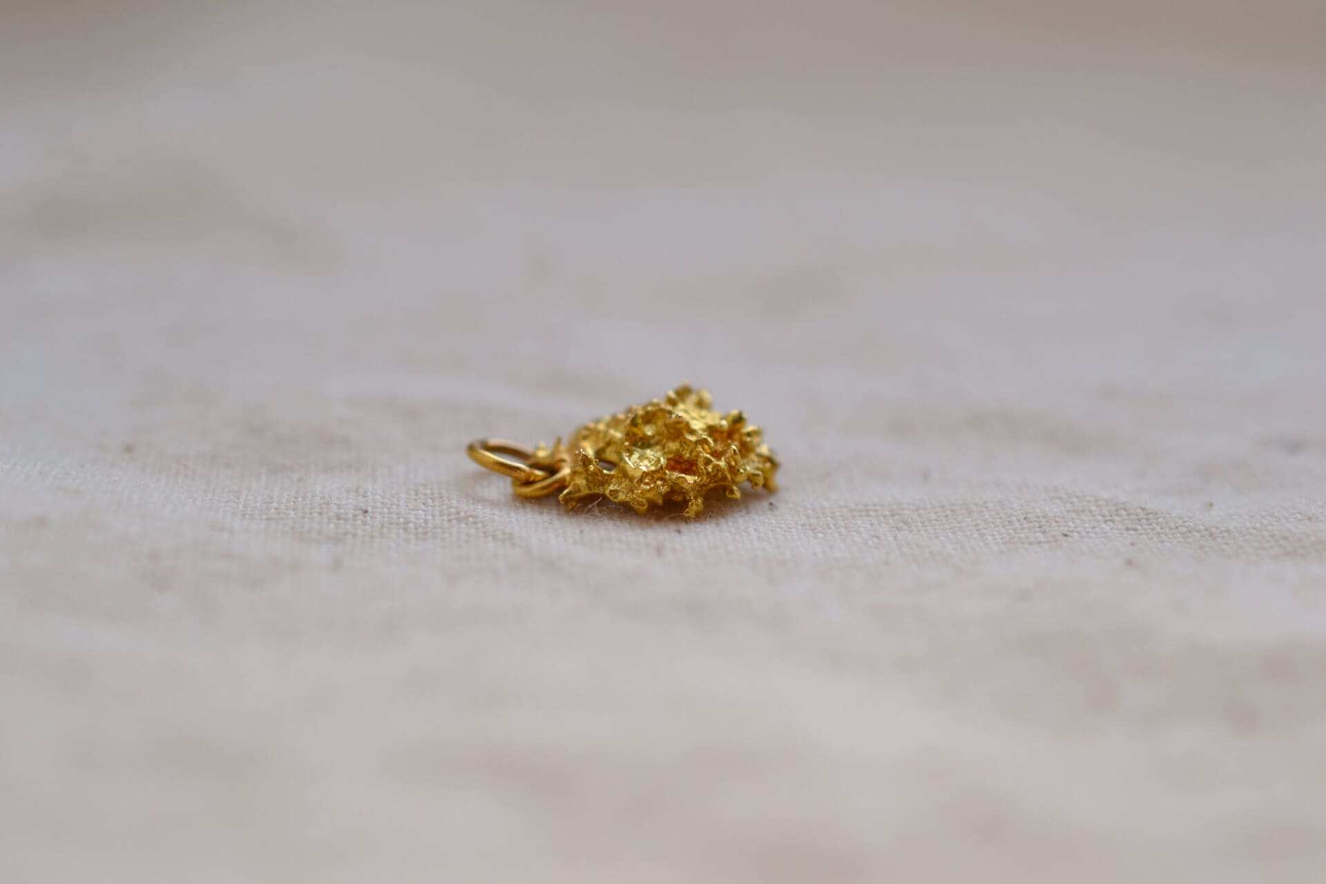 Pendentif pépite d'Or