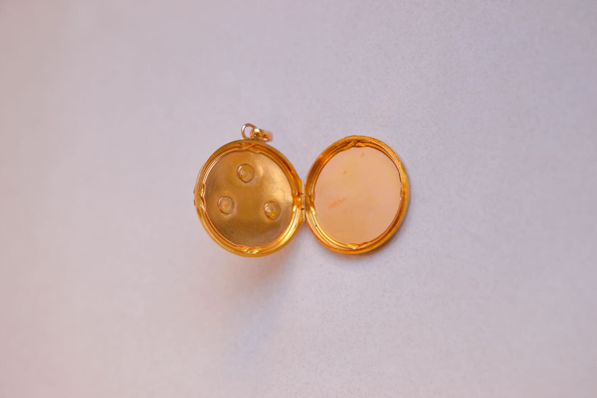 Pendentif porte-photo Art Nouveau