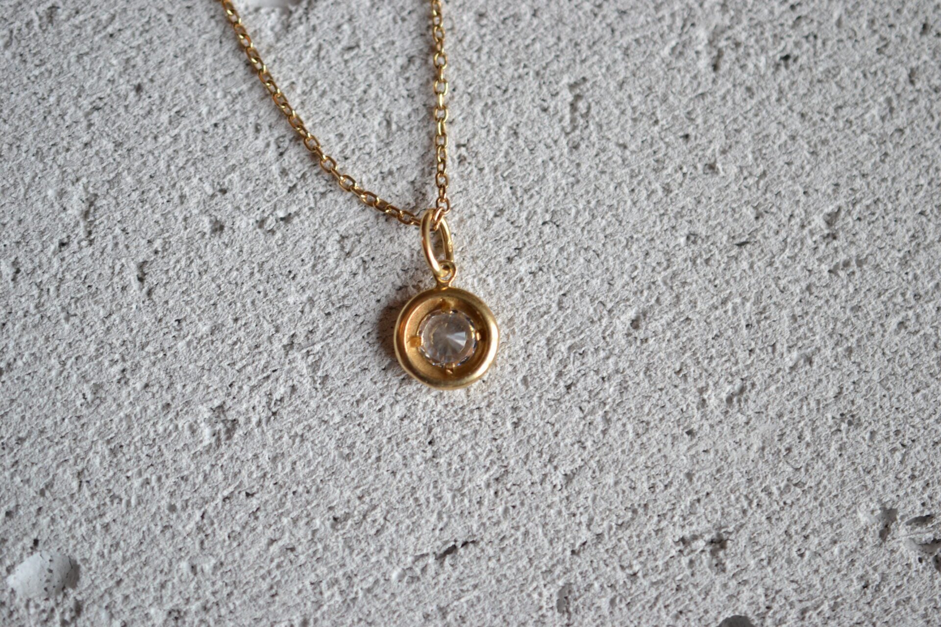 Pendentif rond oxyde
