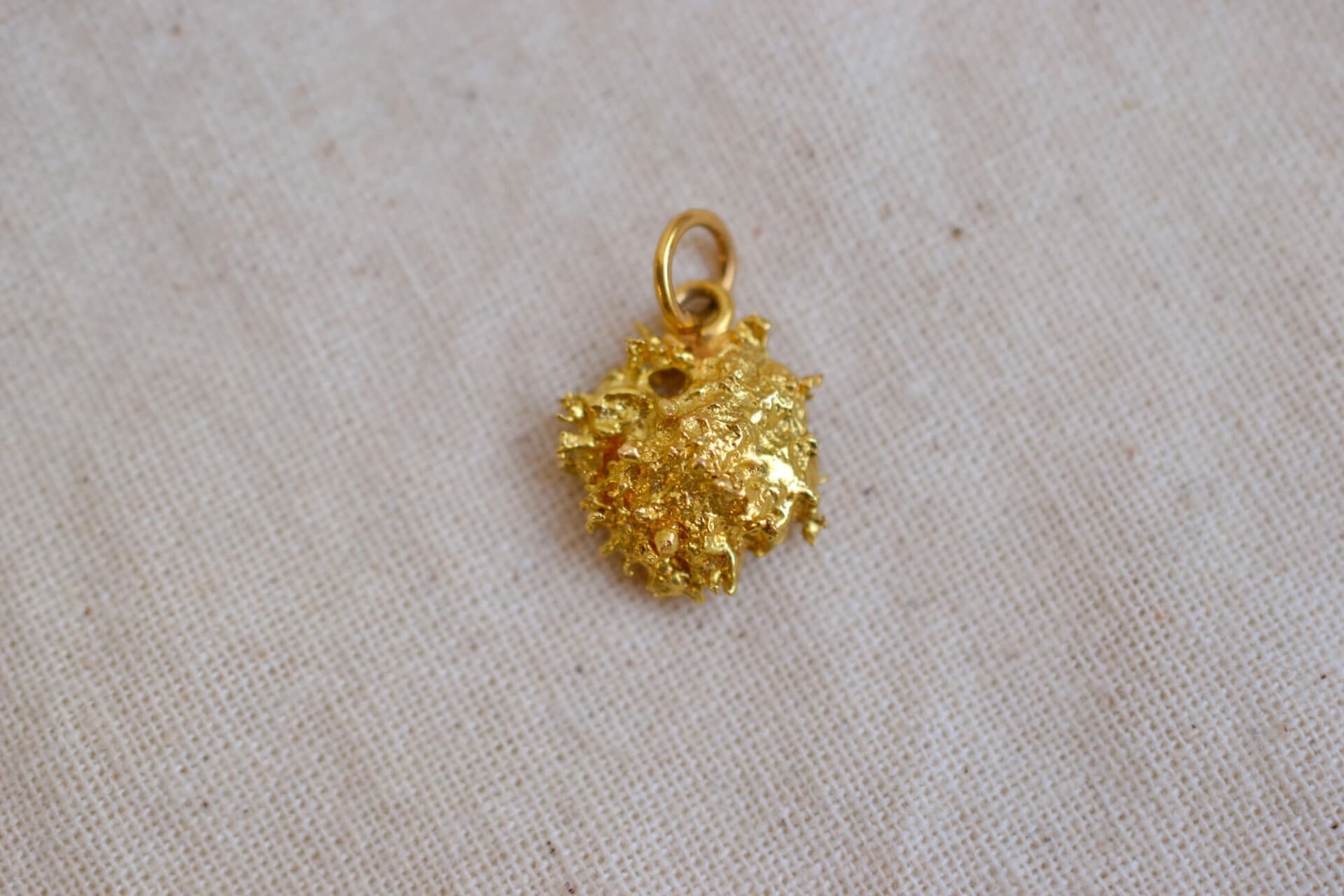 Pendentif pépite d'Or