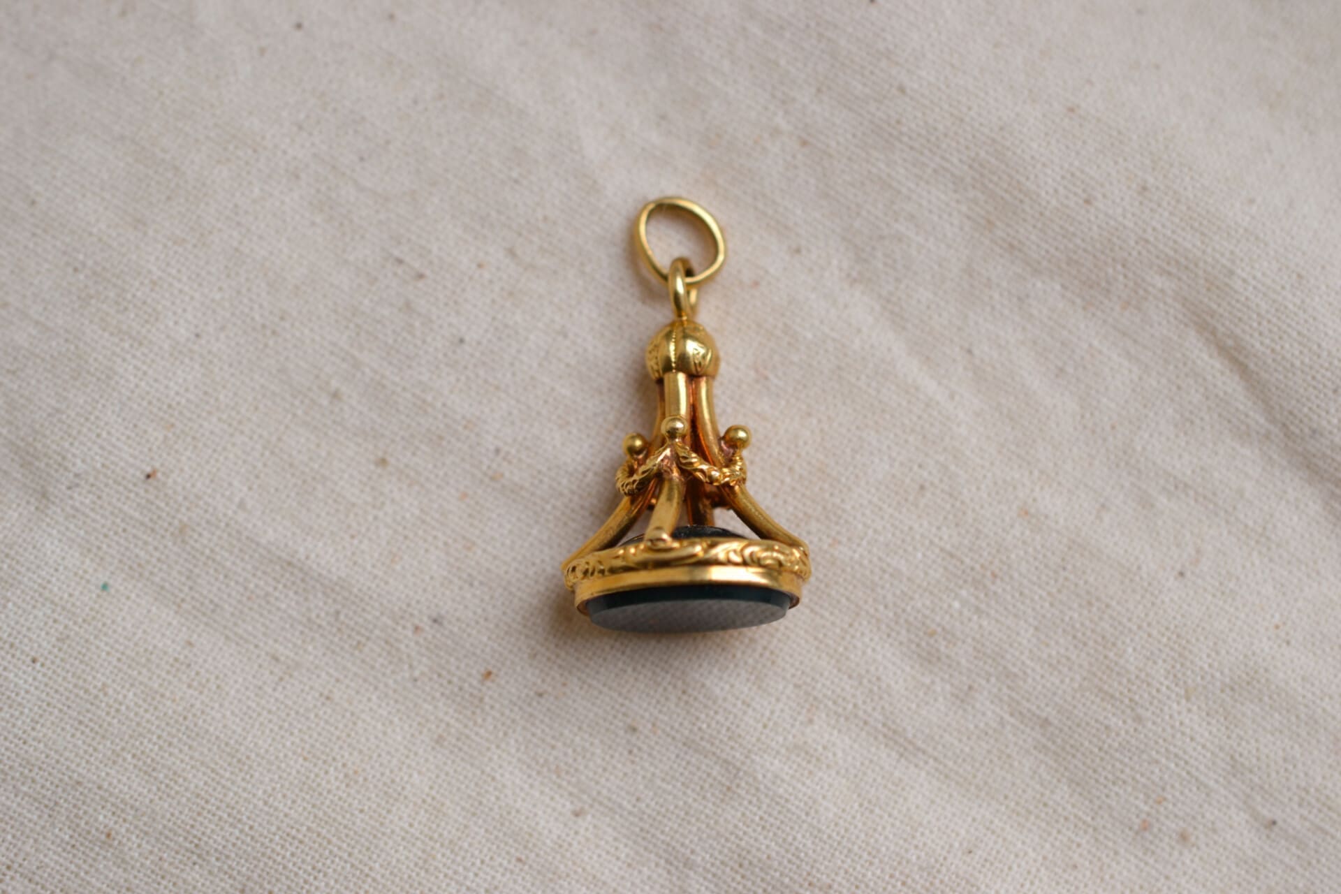 Pendentif sceau Jaspe sanguin