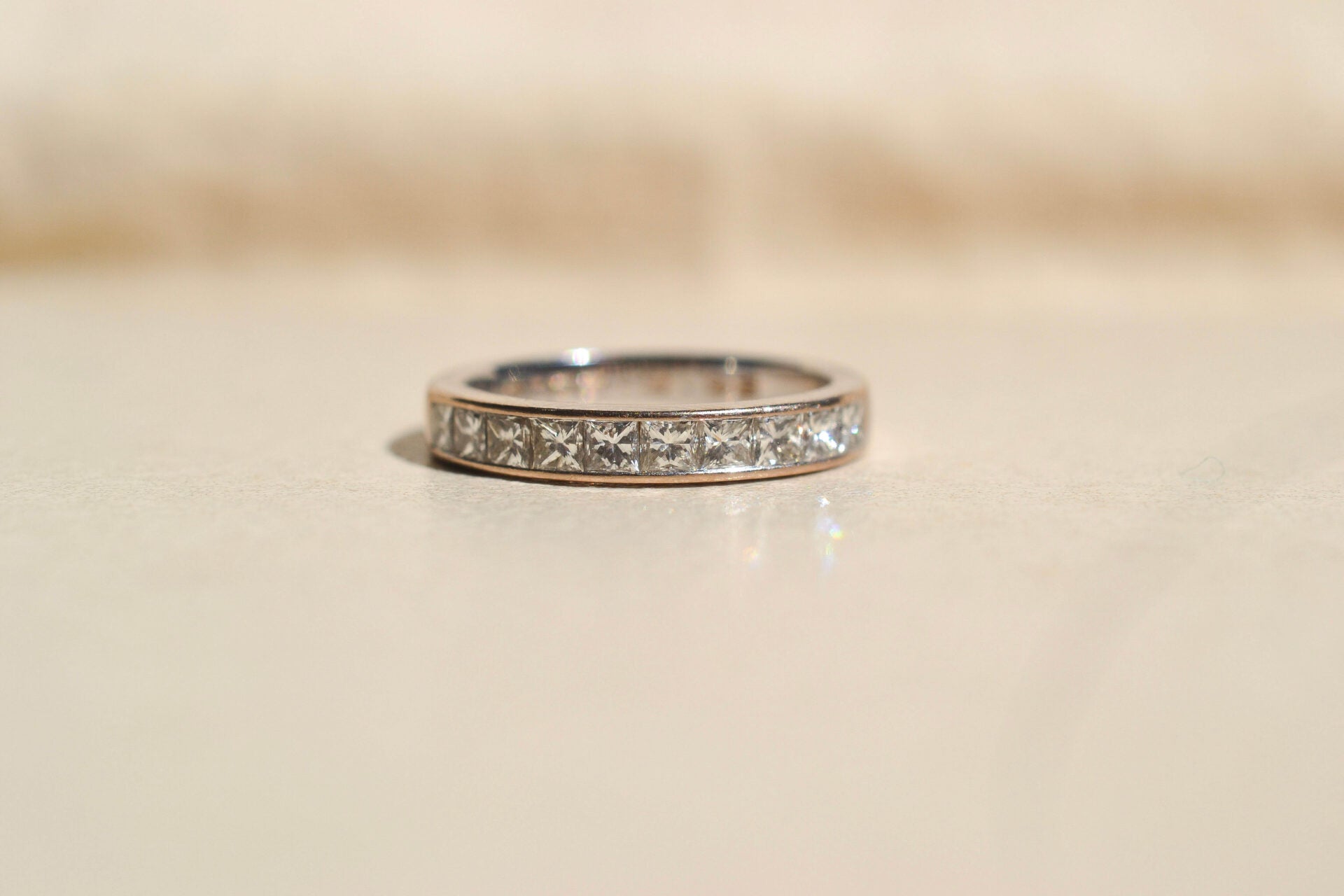 Alliance demi-américaine Or Diamants