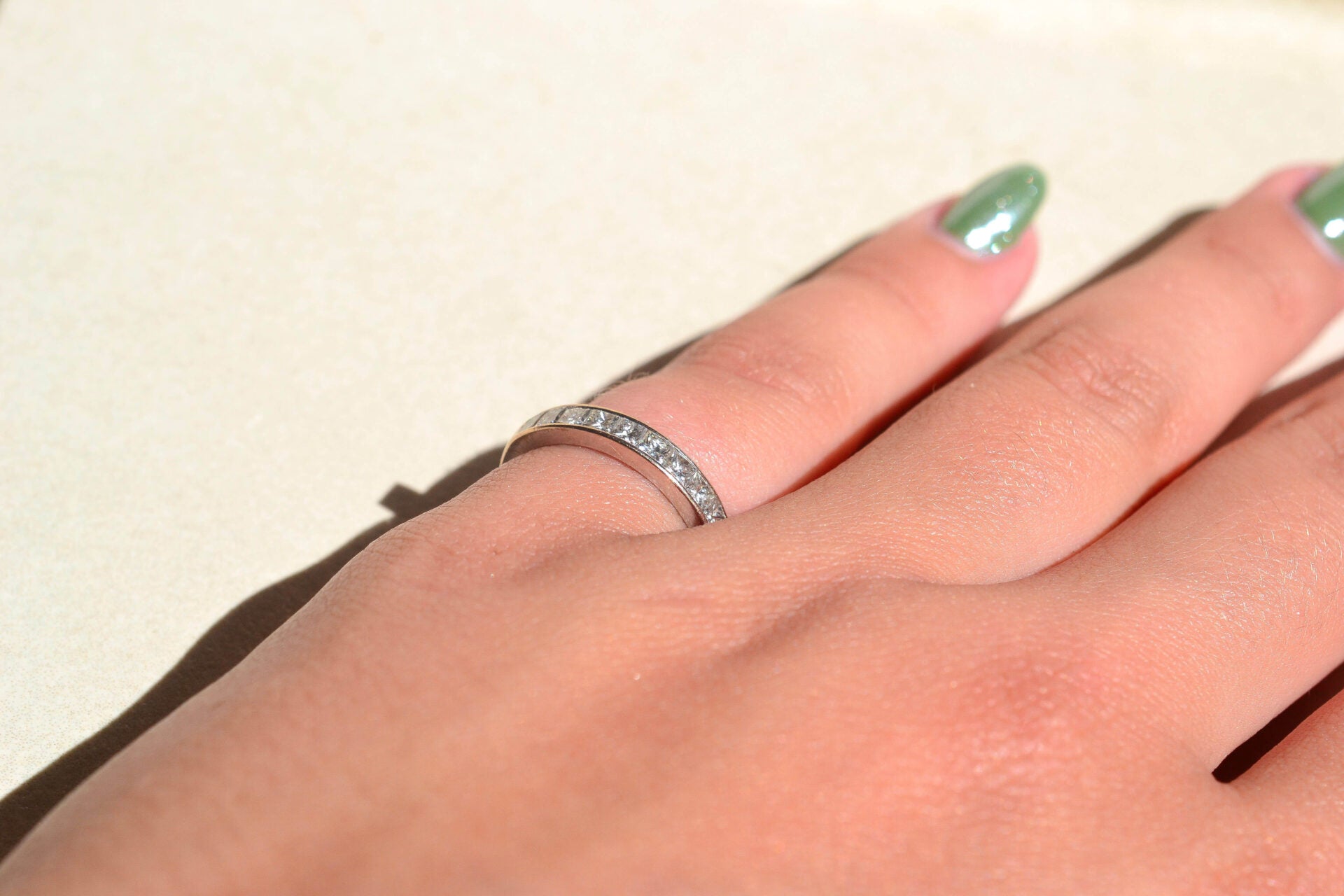 Alliance demi-américaine Or Diamants