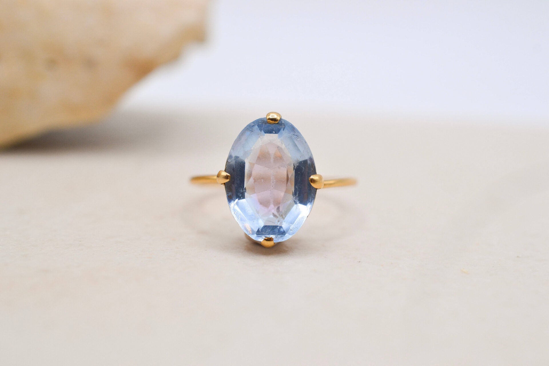 Bague Aigue-marine Or