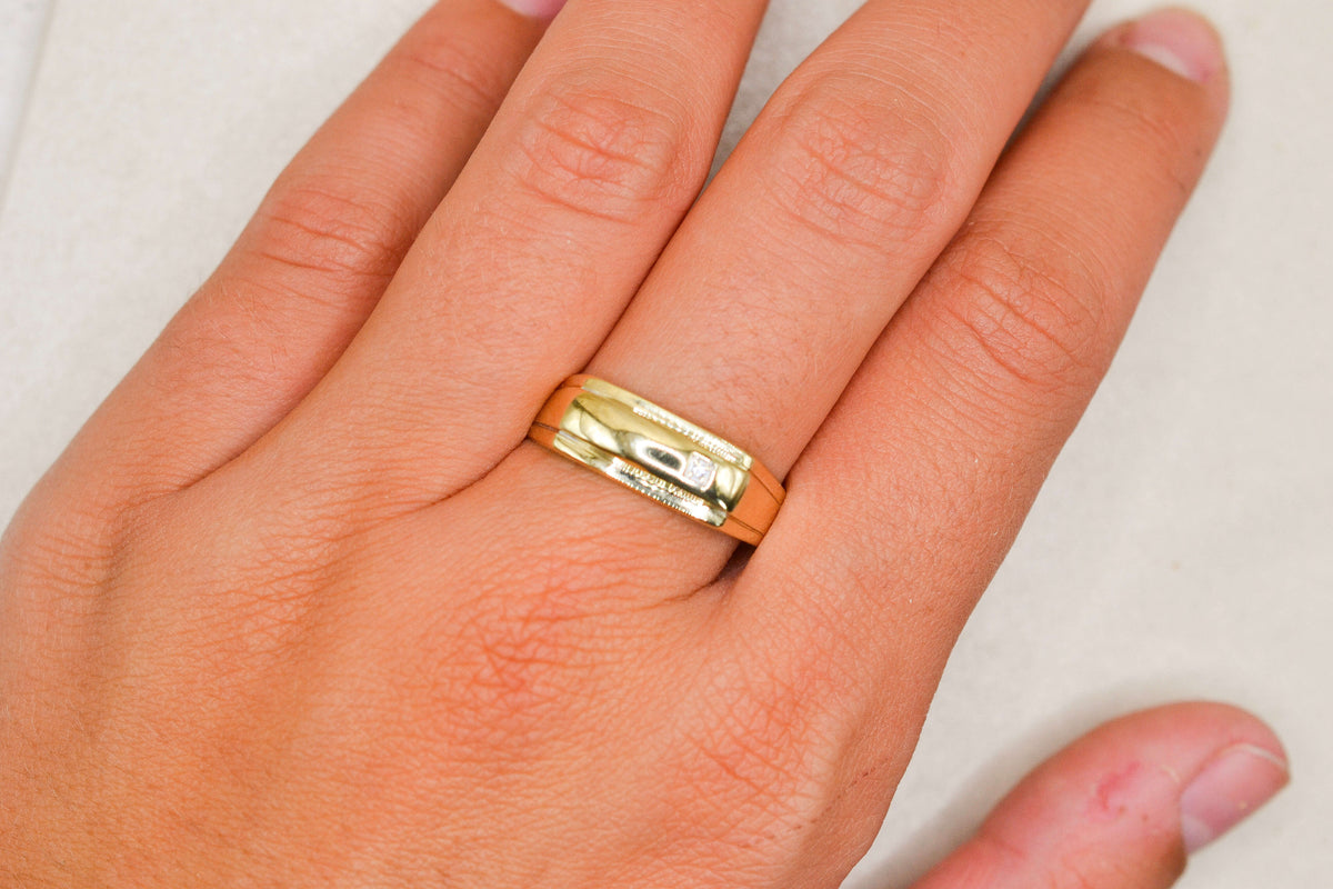 Bague chevalière Diamants