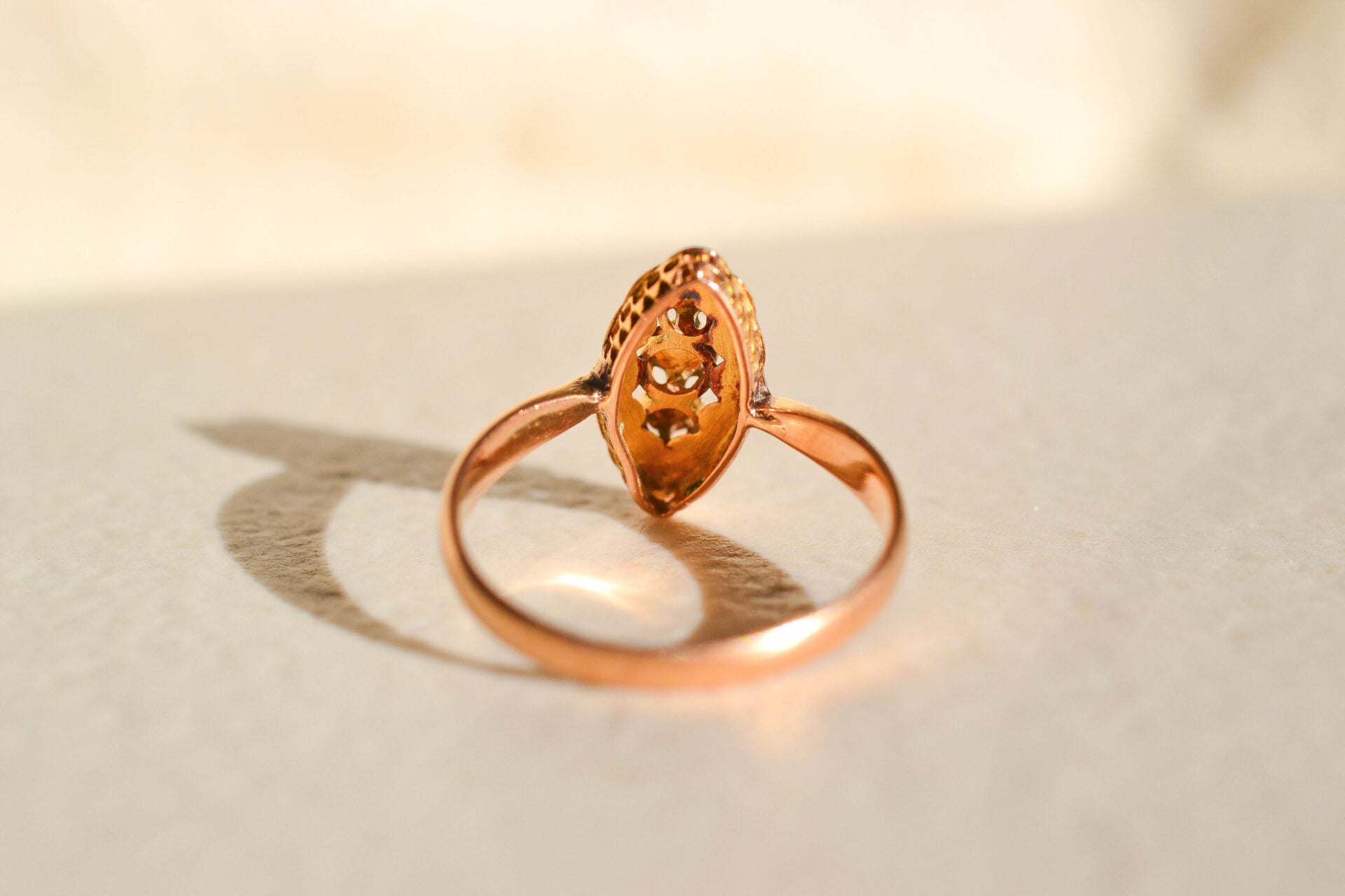 Bague Marquise 3 Ors