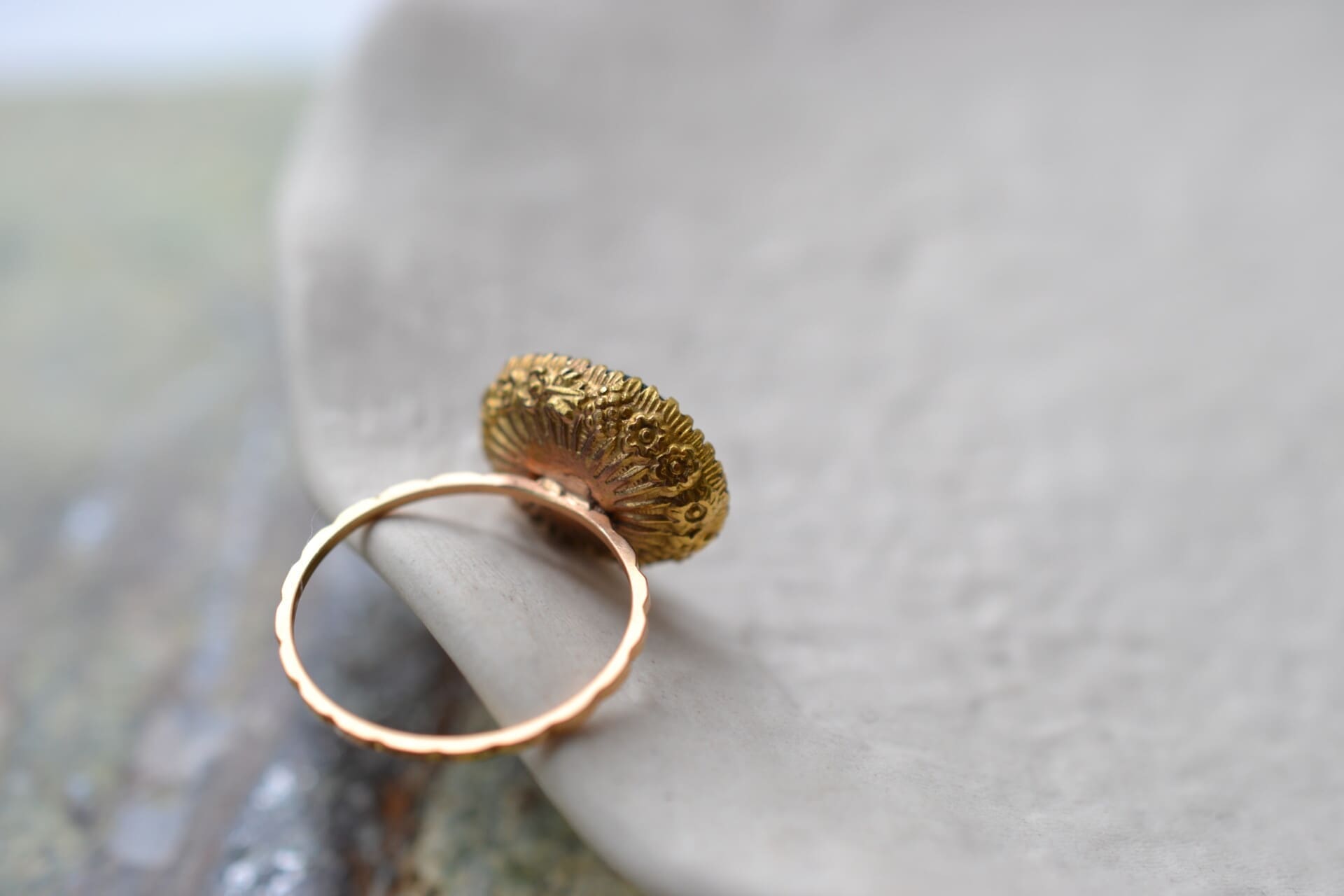 Bague Jaspe Sanguin « Pensez aux suites »
