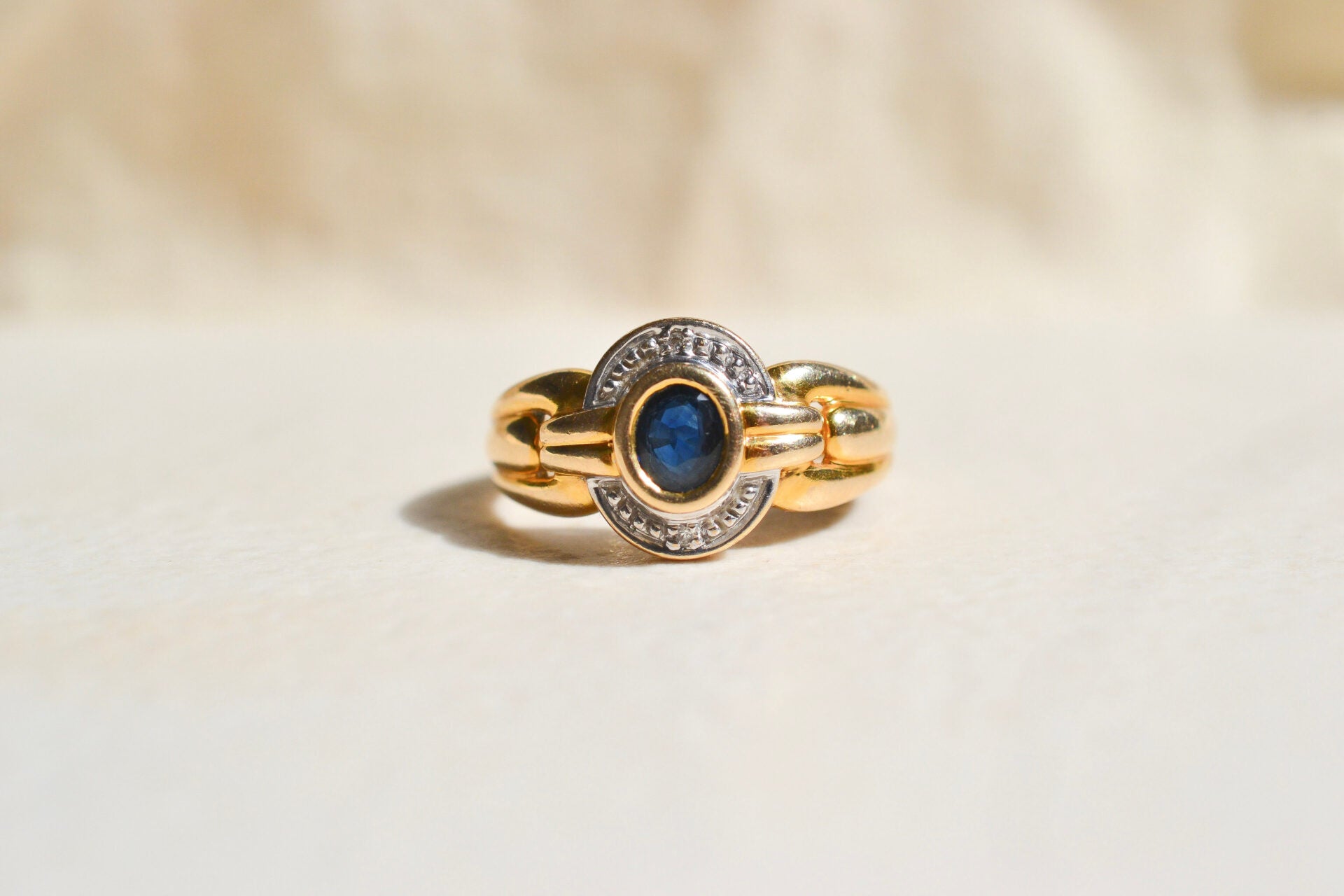 Bague Saphir 9K