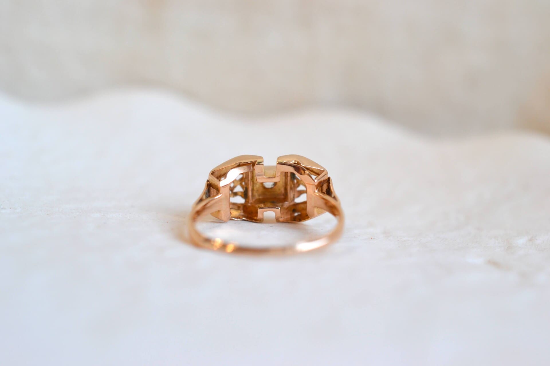 Bague Art Déco Oxyde