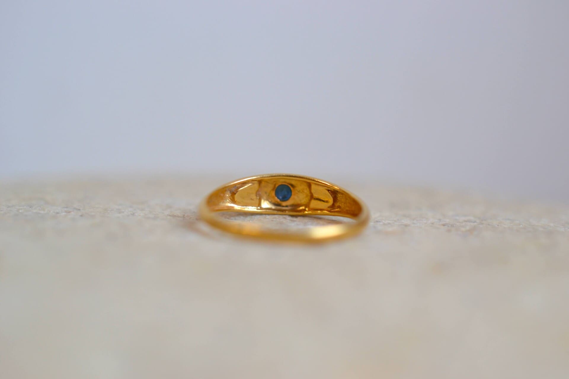 Bague Saphir coeurs