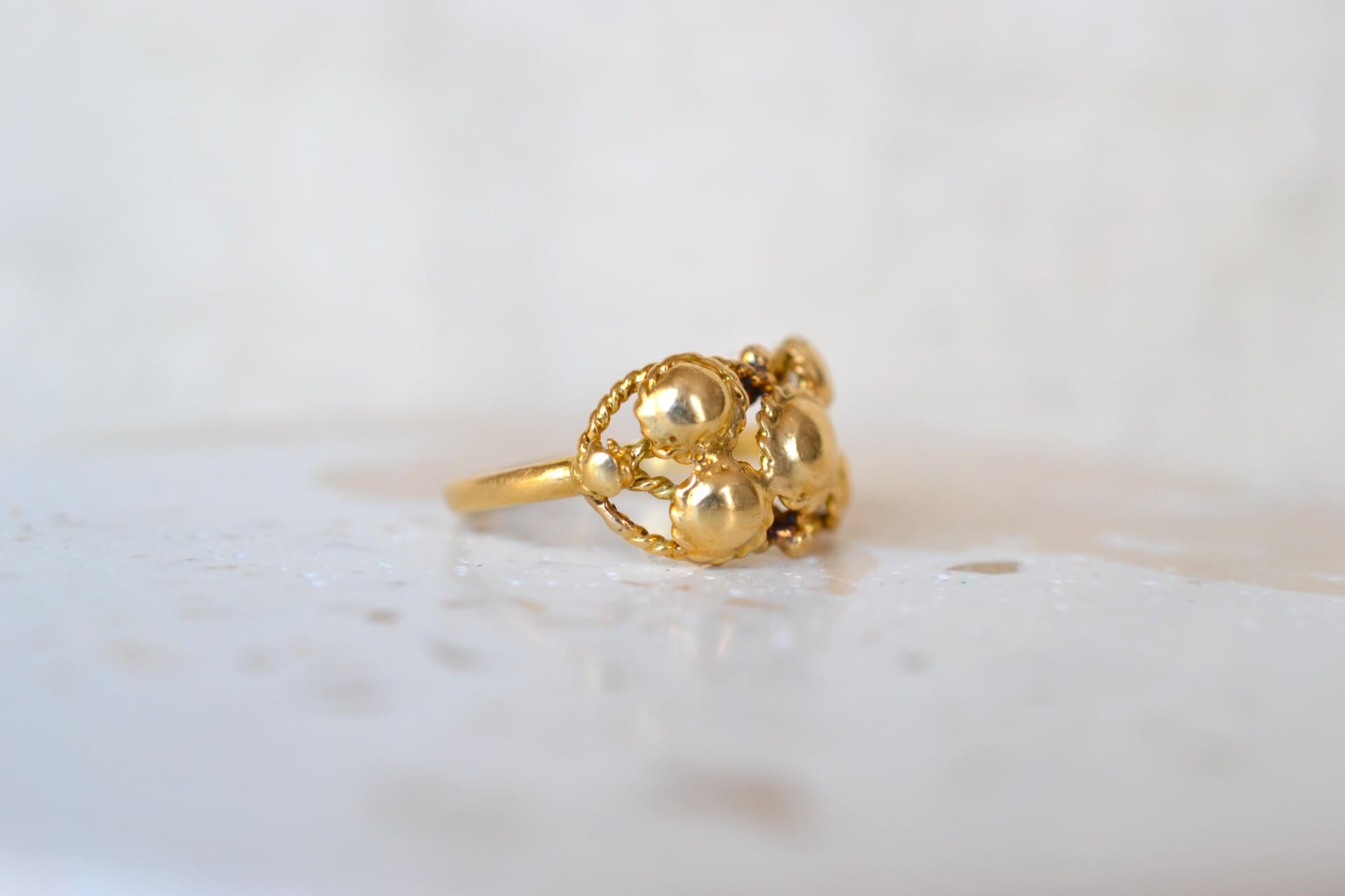 Bague Boulonnaise dite noeud d'amour