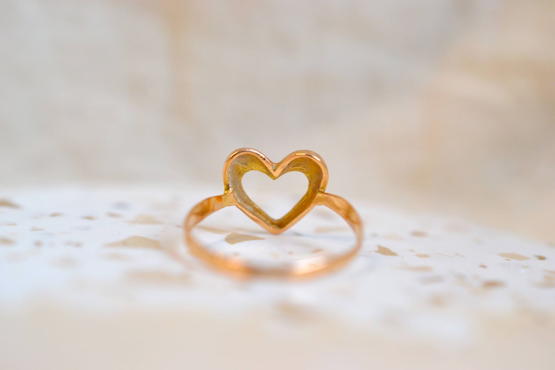 Bague coeur