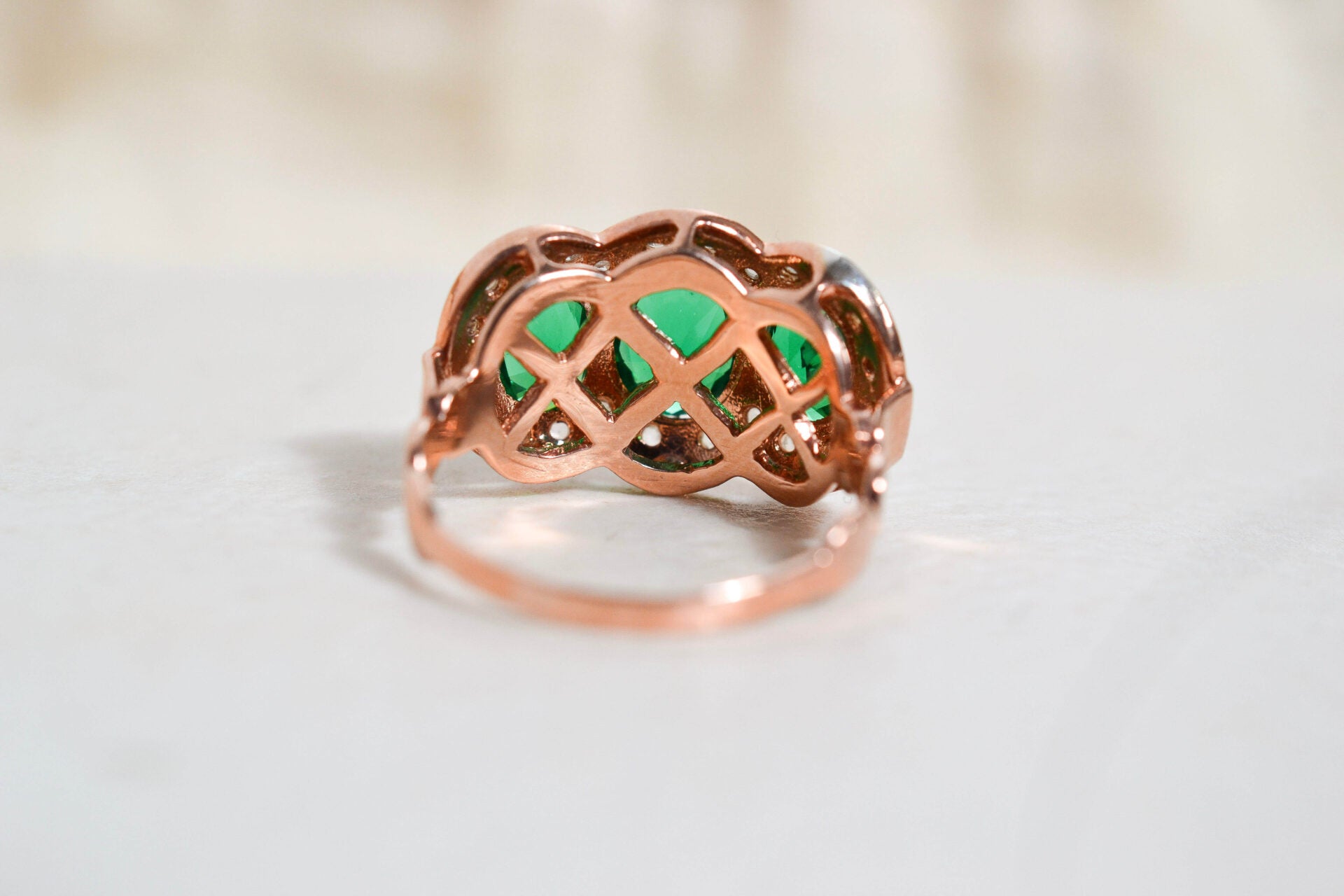 Bague trilogie Diamants