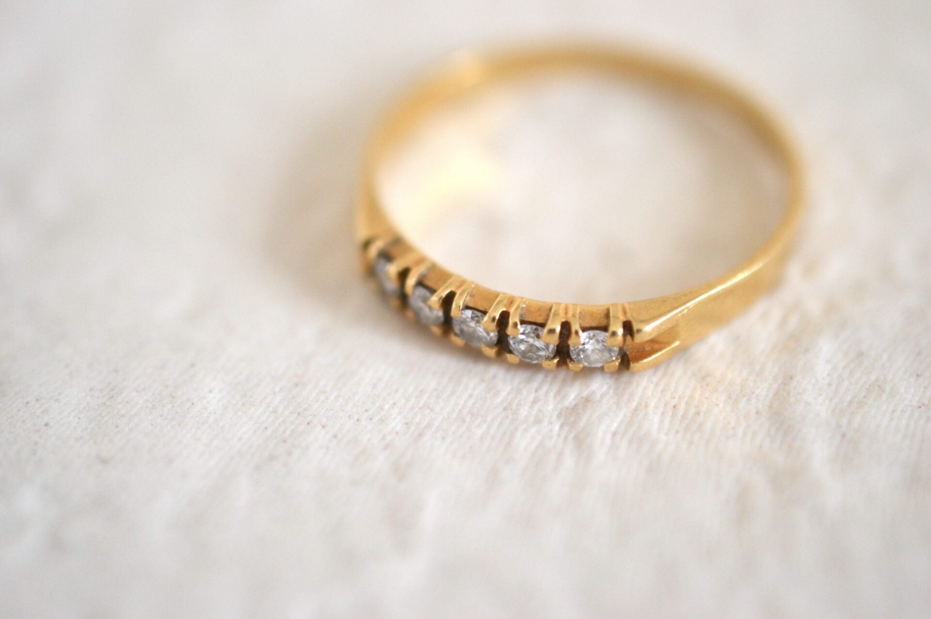 Bague Jarretière Diamants