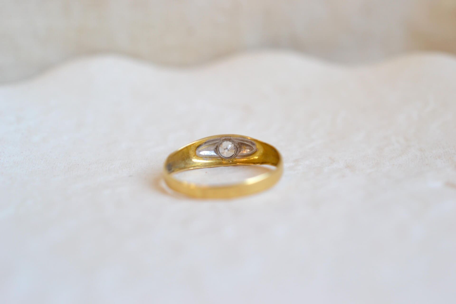 Bague Jonc oxyde