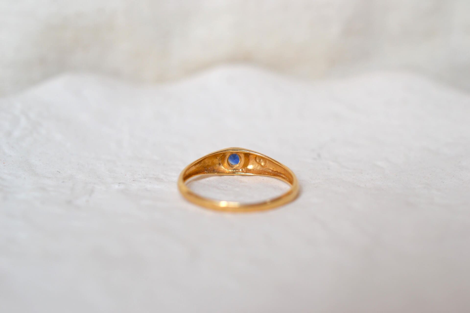 Bague Jonc Saphir