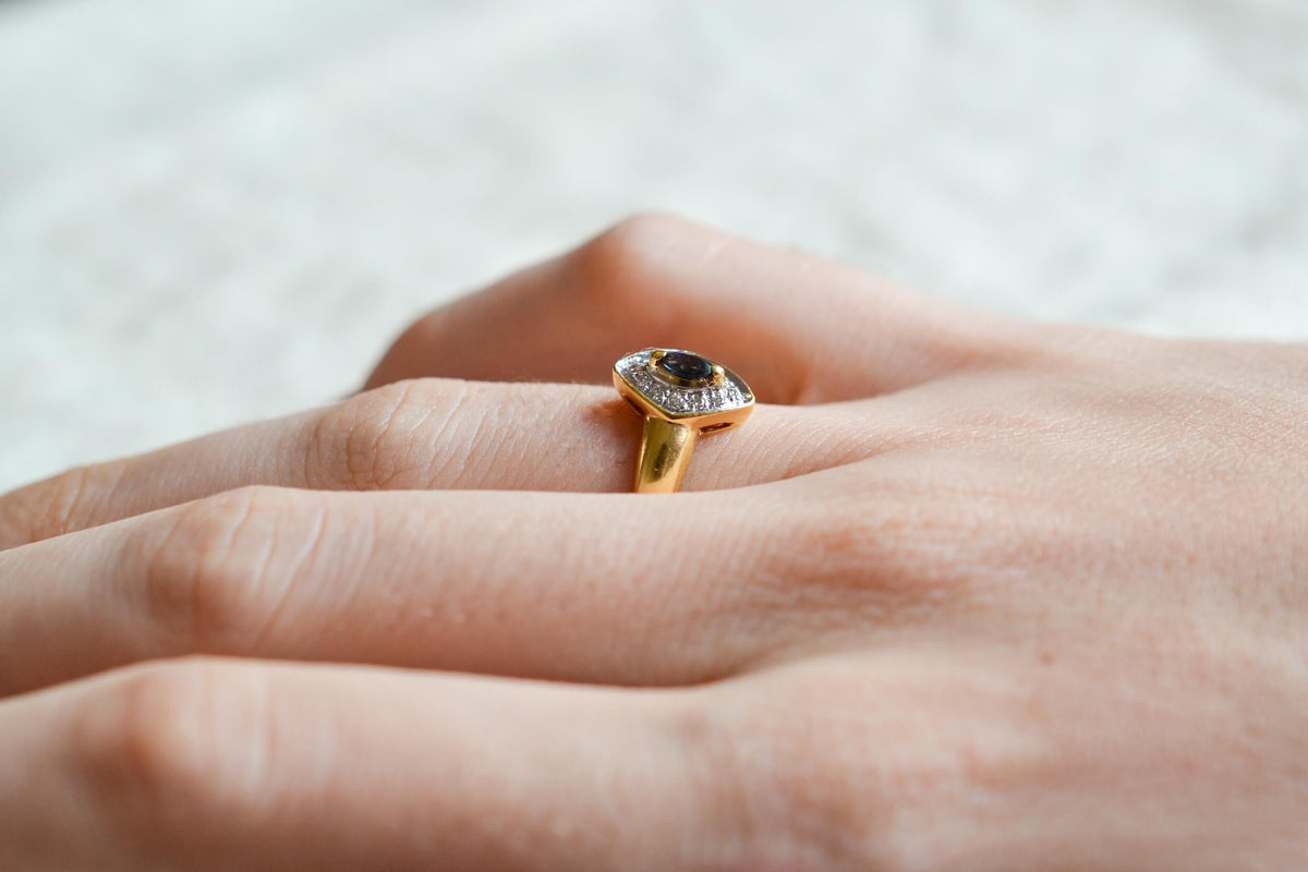 bague-losangique-saphir-diamants-bague-cadeau-femme