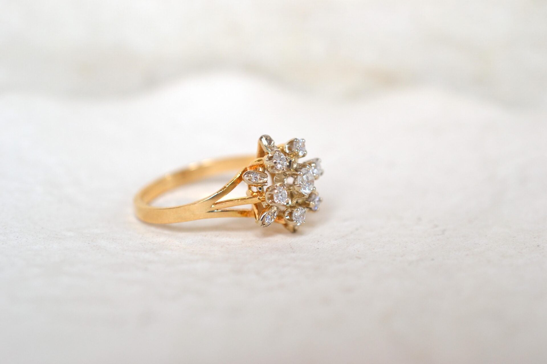 Marguerite flocon Diamants