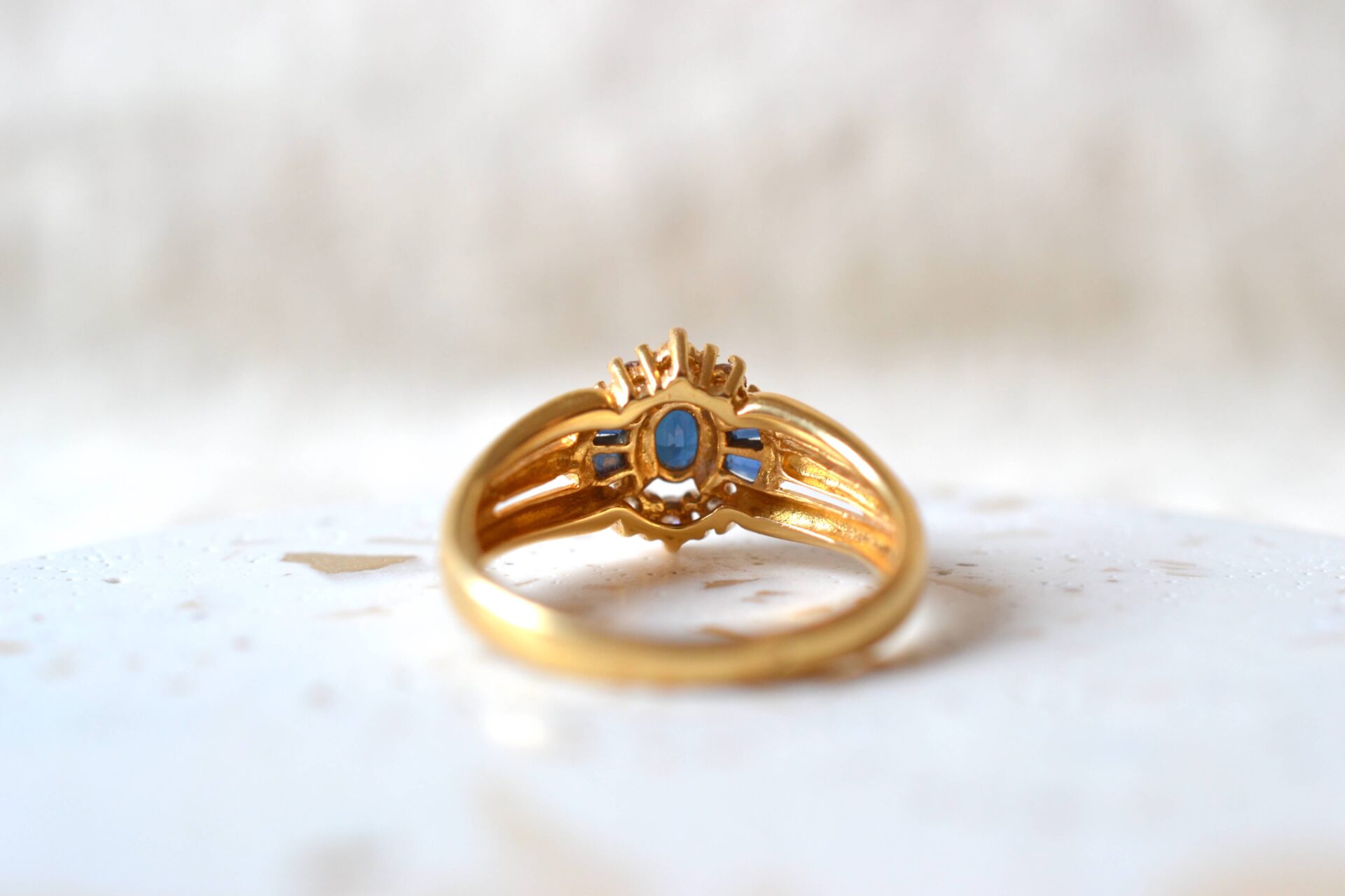 Marguerite Diamants et Saphirs