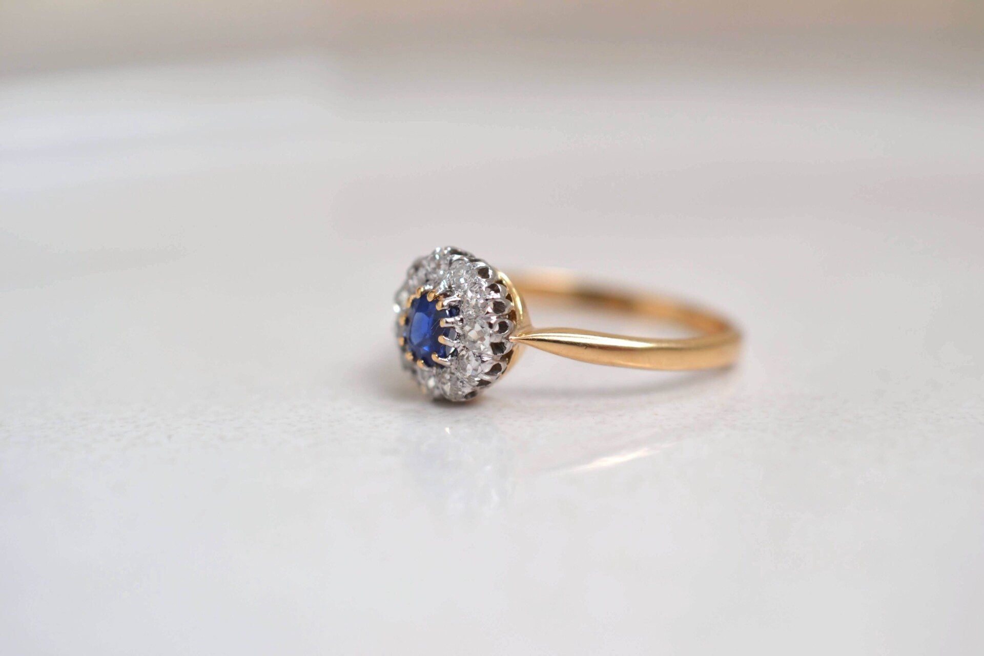 Marguerite 2 Ors Saphir Diamants