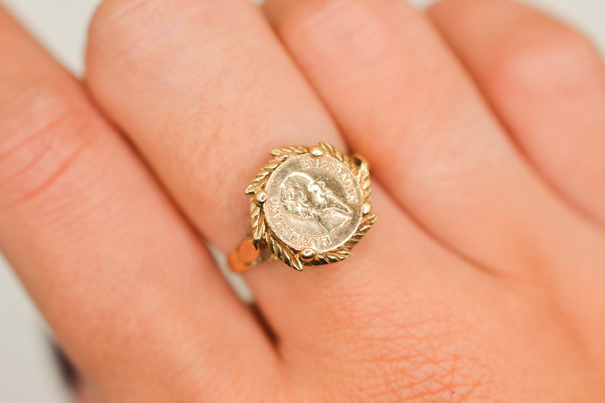 Bague Pièce Maximilien Ier