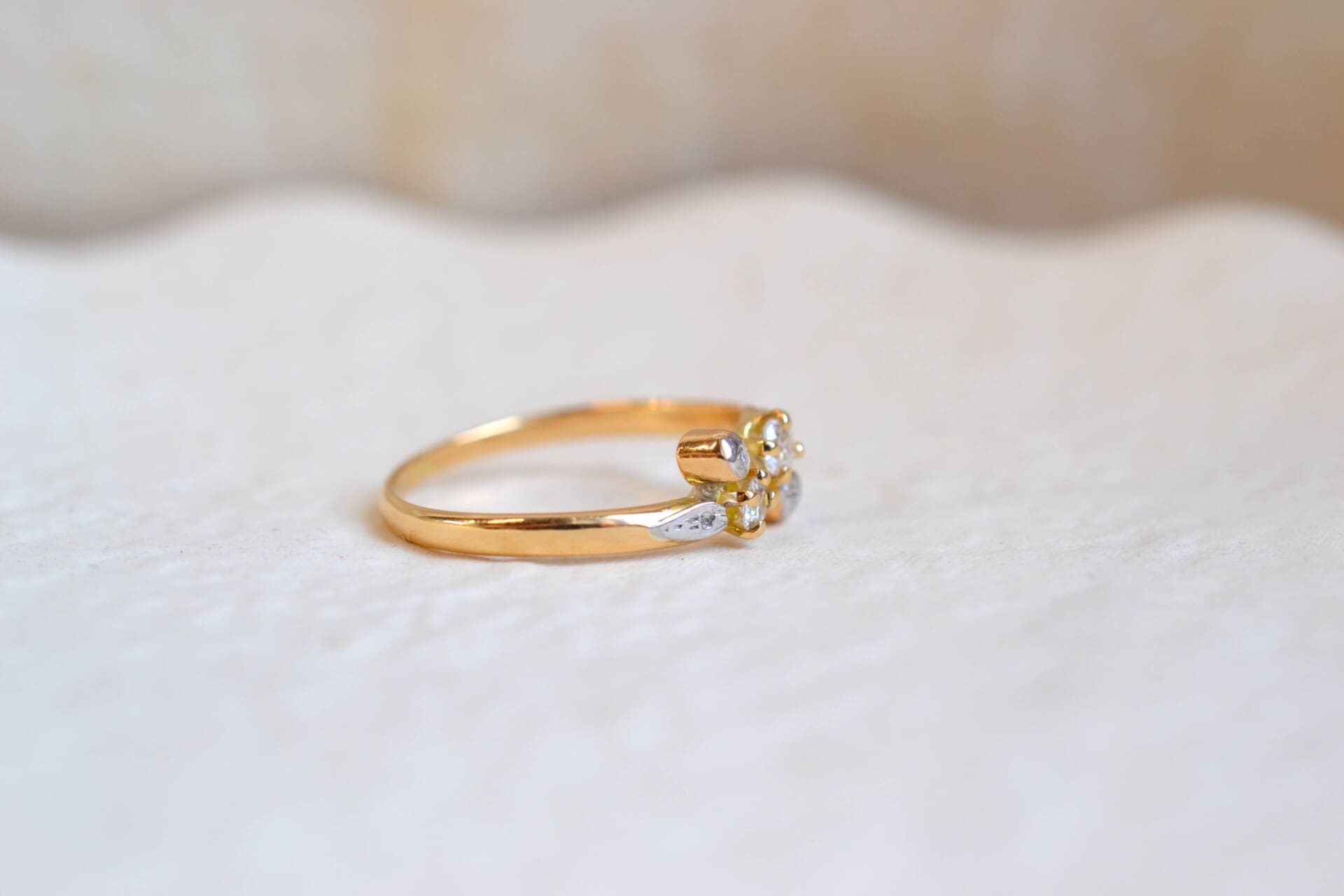Bague Toi & Moi Diamants 2 Ors