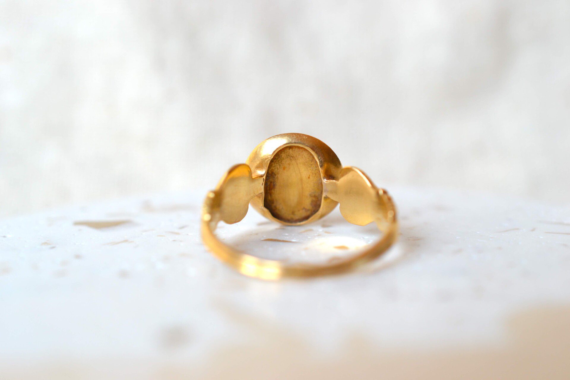 Bague Onyx Fleur