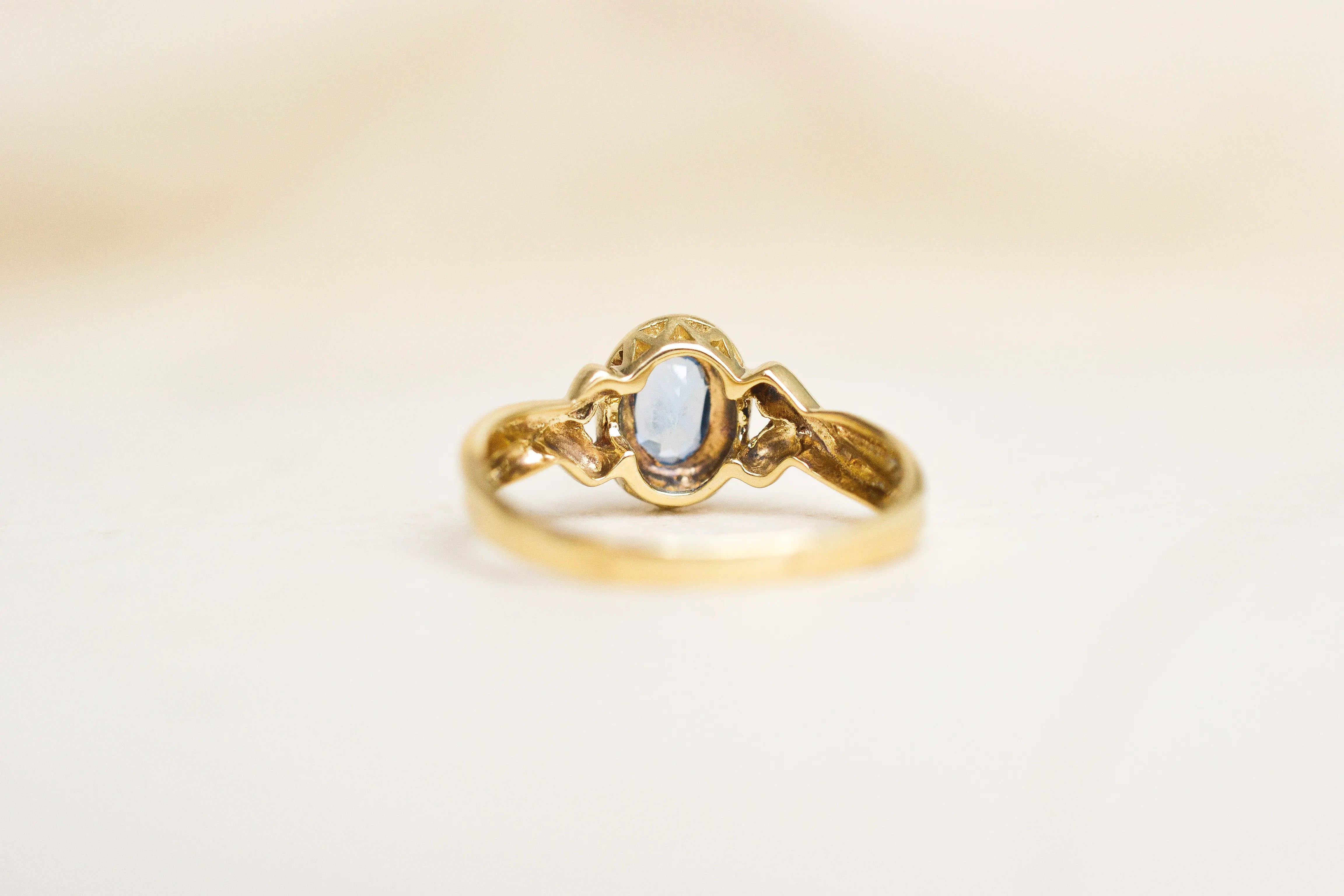 Bague Spinelle synthétique verneuil