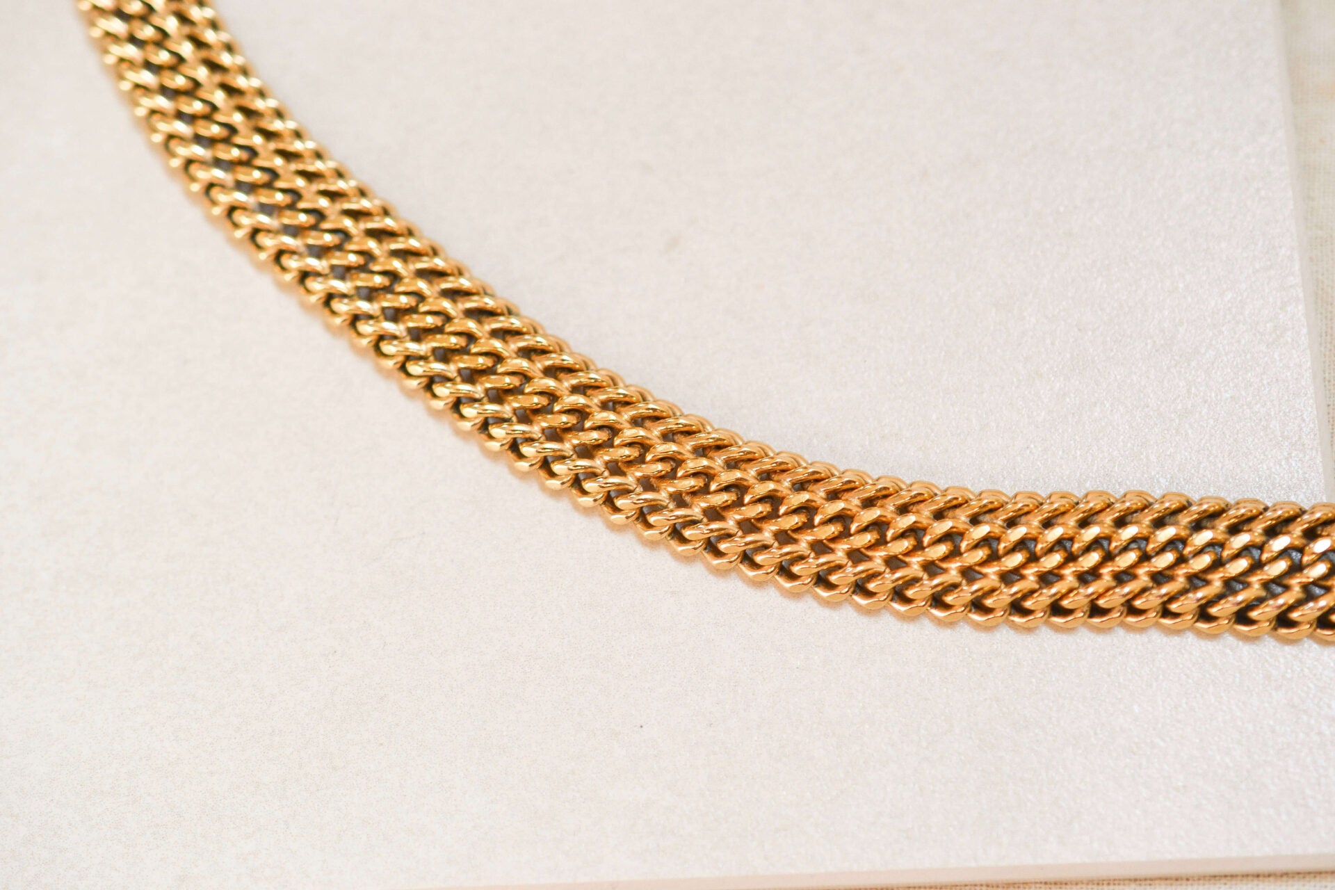Bracelet maille américaine