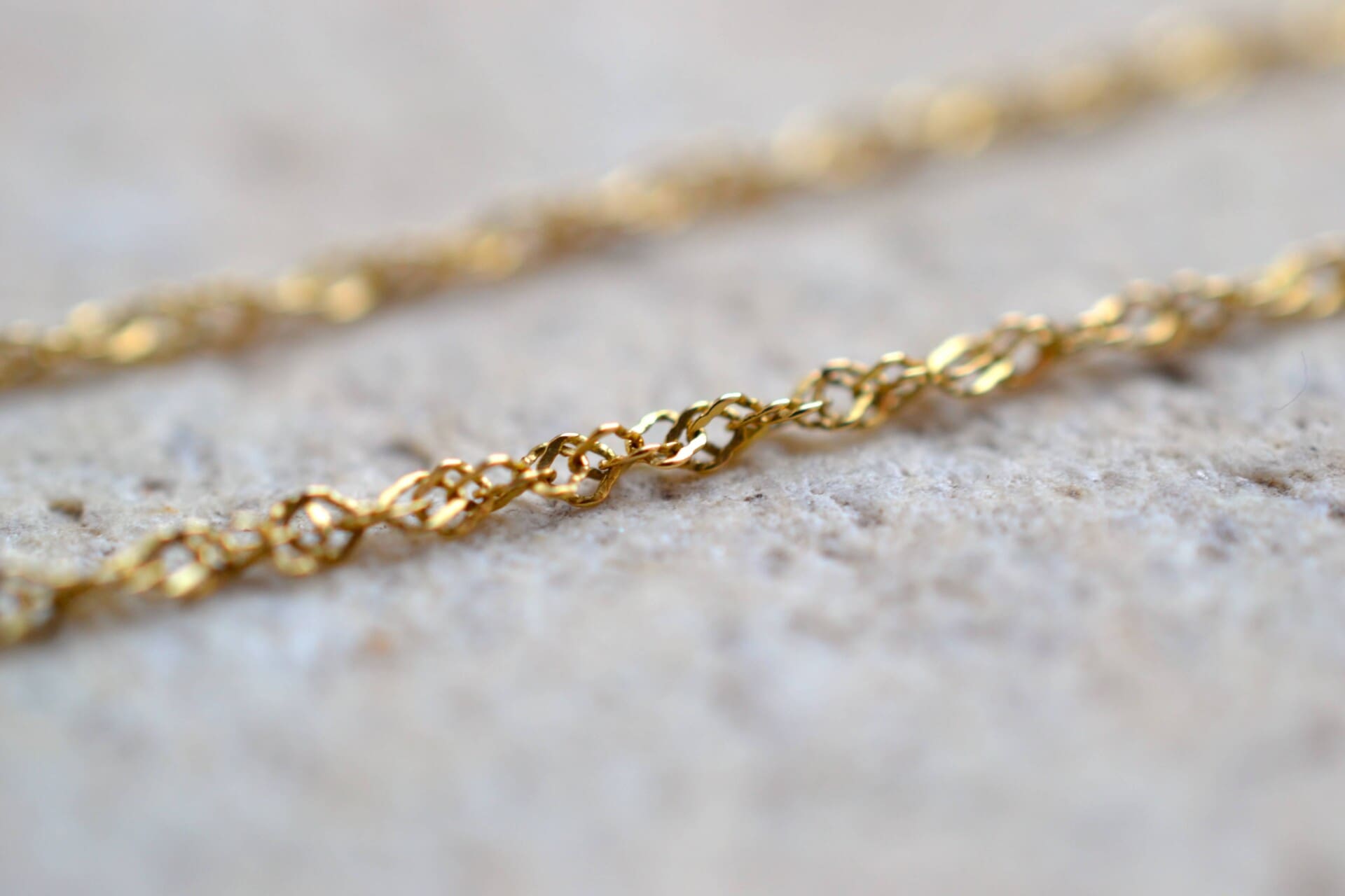 Chaîne maille corde