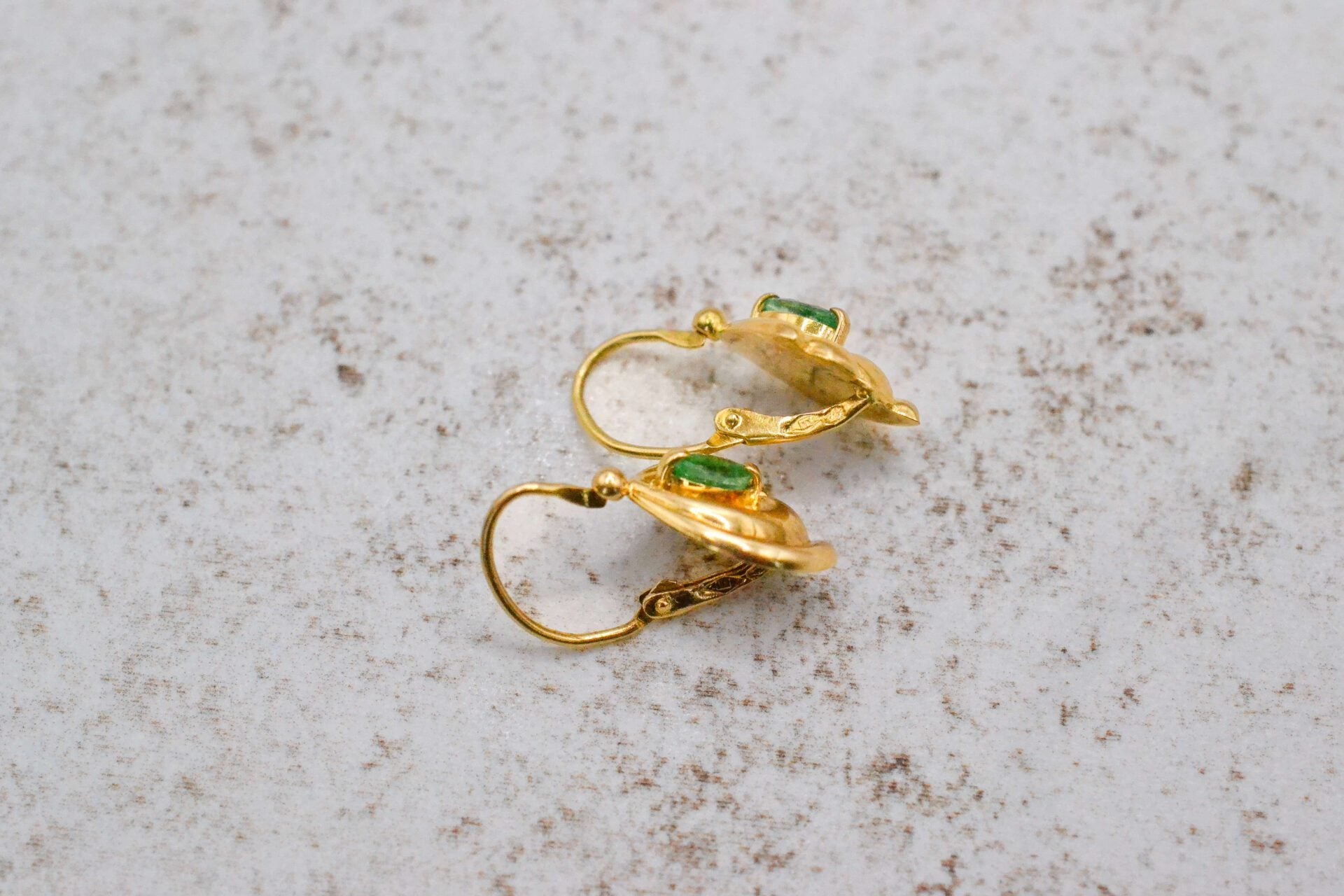 Dormeuses Emeraude marquise