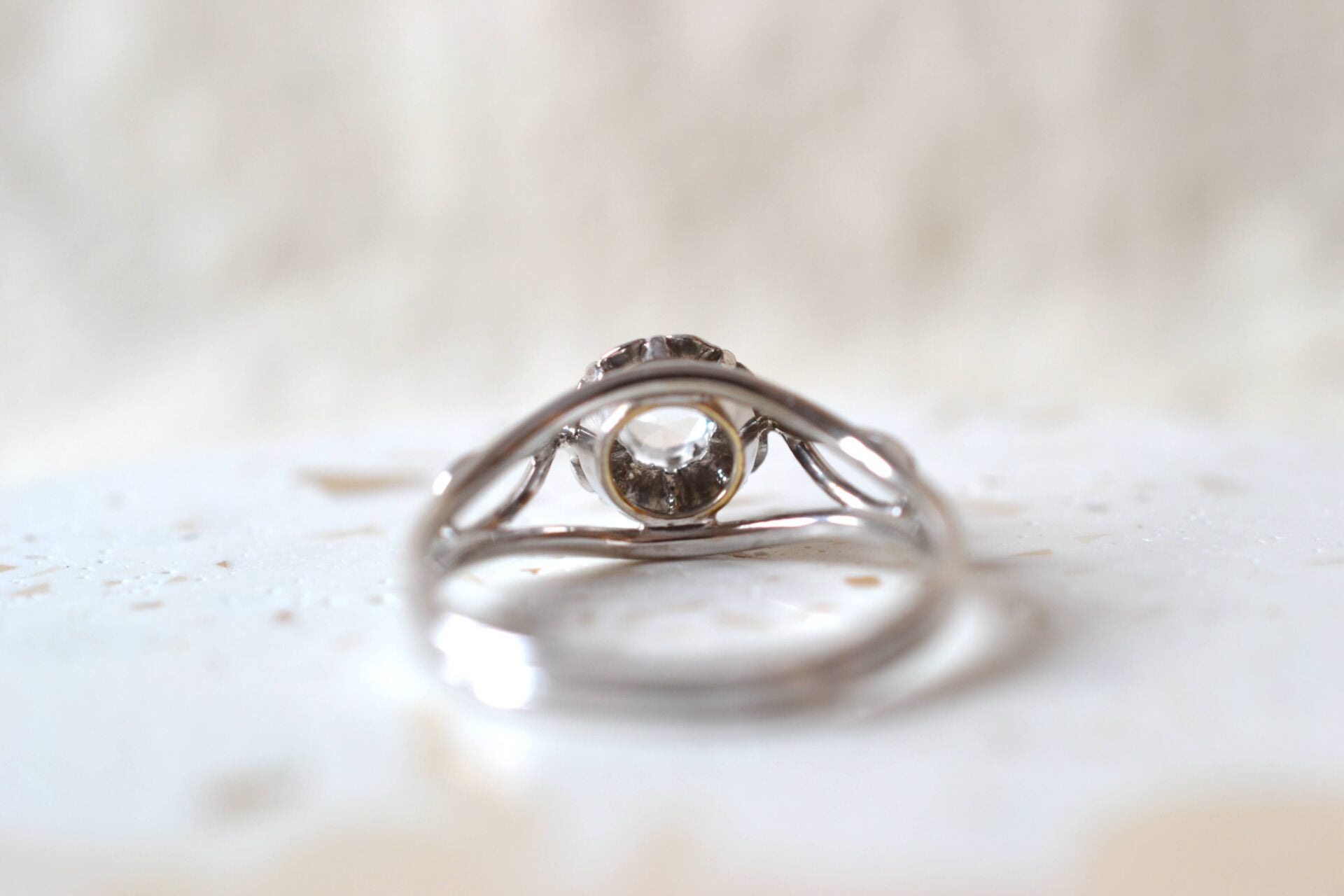 Bague Oxyde fleurette
