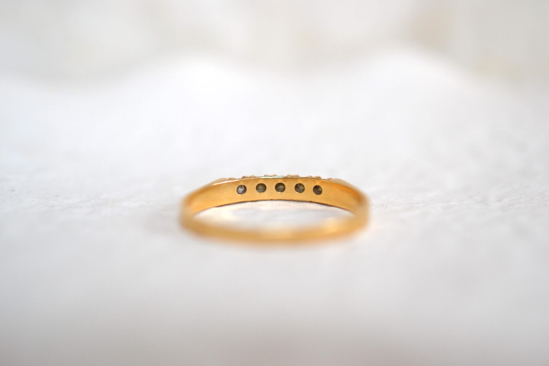 Bague Jarretière Diamants