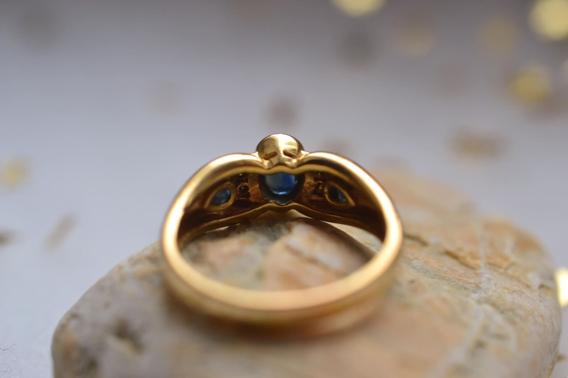 Ancienne Bague En Acier Jonc Alliance Anneaux createur