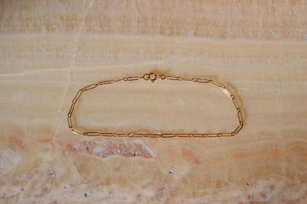 Bracelet maille cheval 20.6cm - bracelet ancien