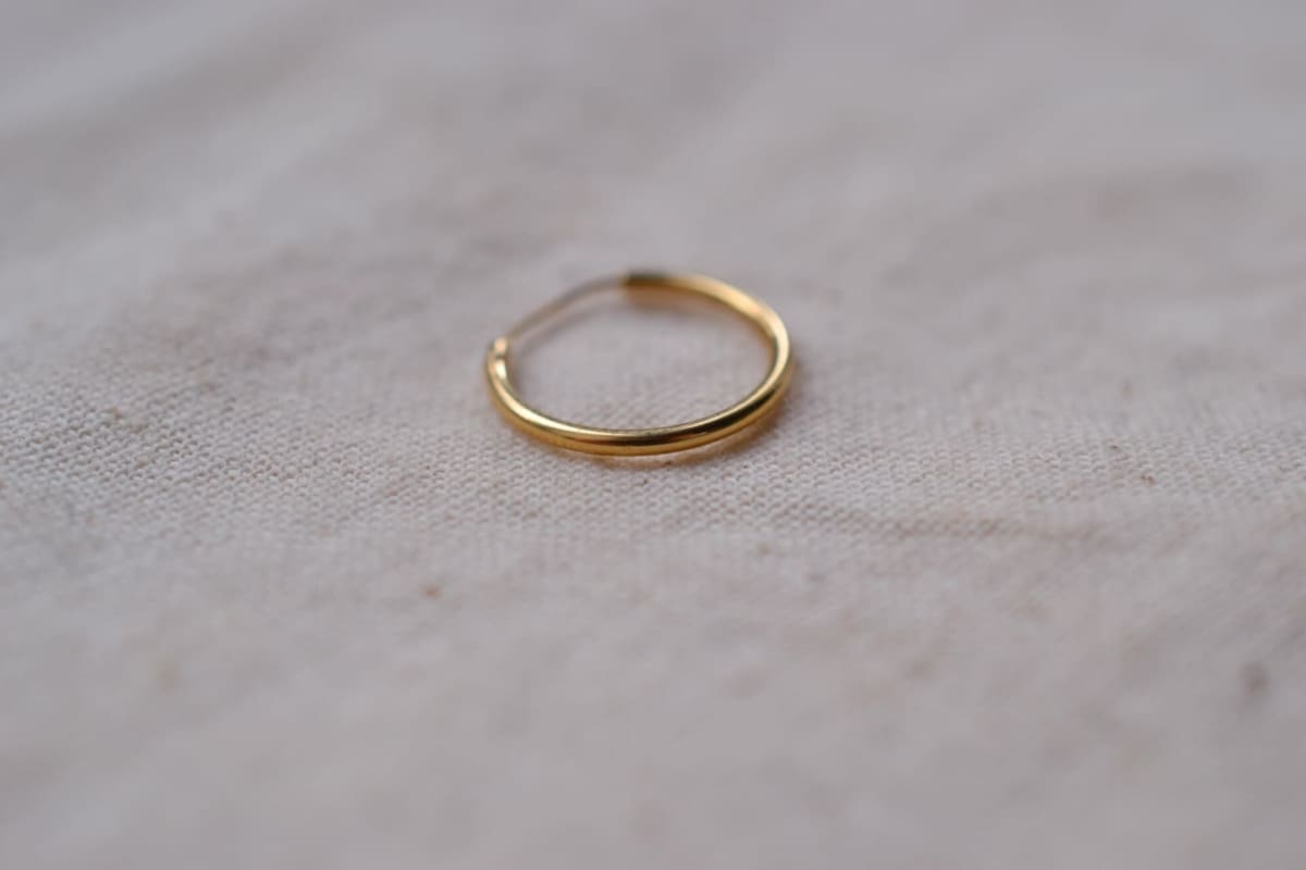 Mono créole Or jaune - boucle d'oreille de seconde main