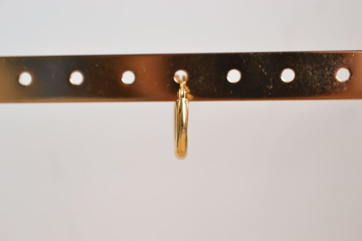 Mono créole lisse - boucle d'oreille ancienne