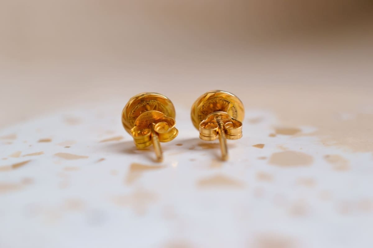 Puces d'oreilles profils mexicains - boucles d'oreilles uniques