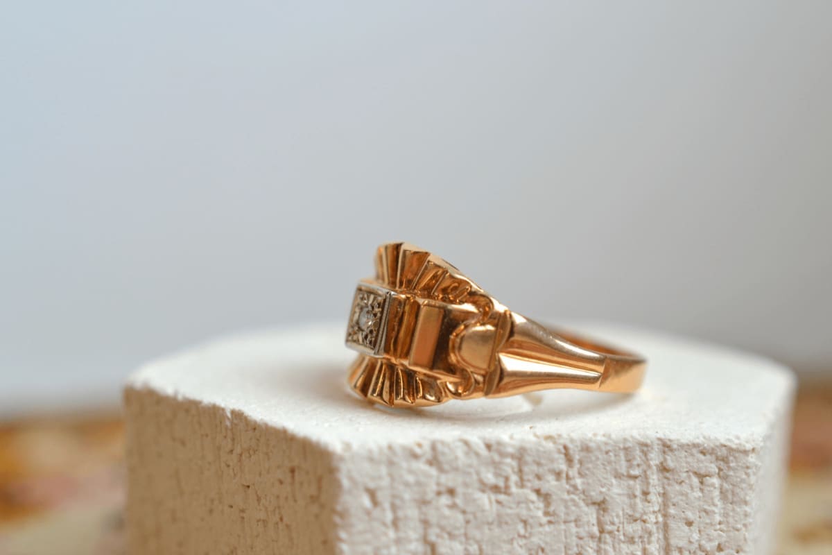 Bague Art Déco Diamant