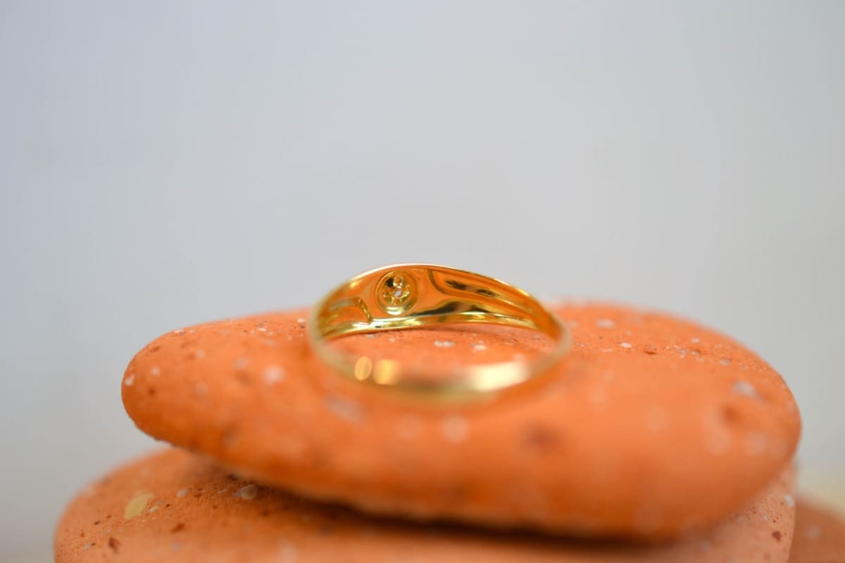 jonc diamant rainure