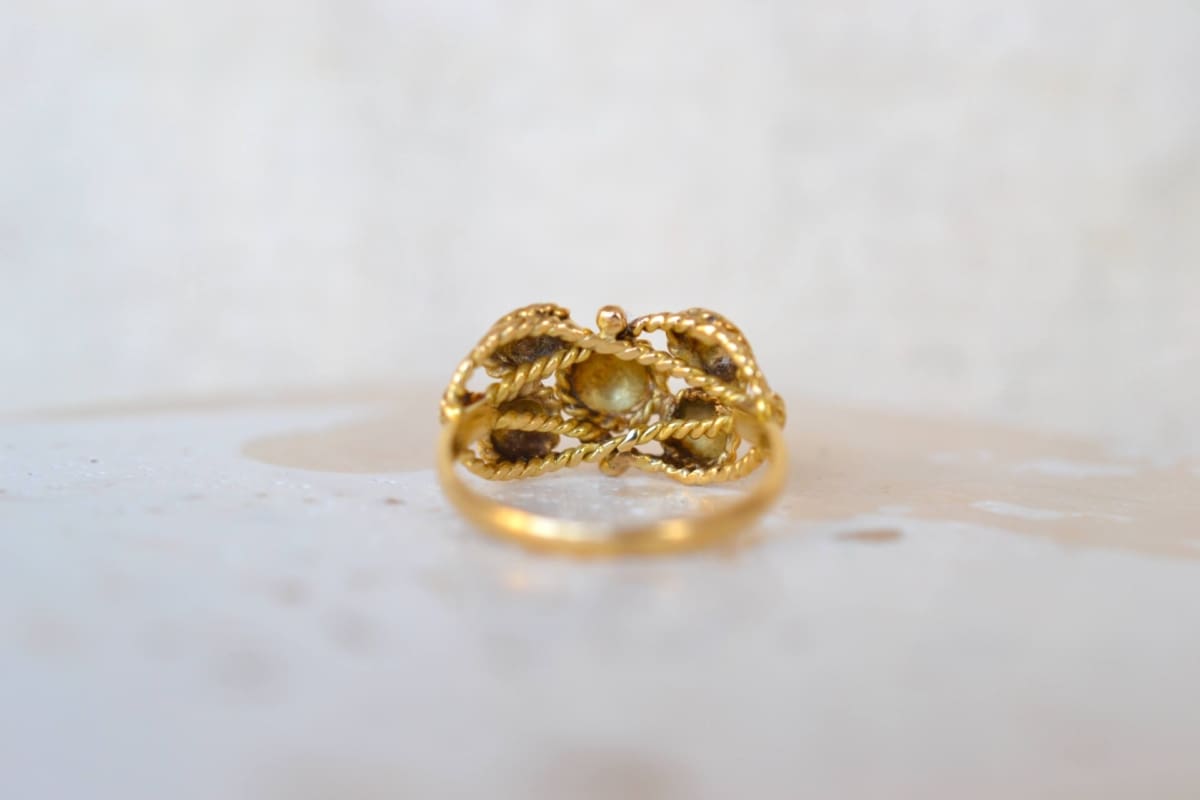 bague boulonnaise ou noeud damour