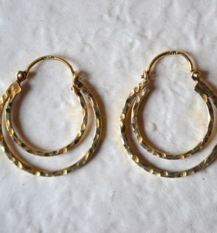 creoles a deux rangs martelees