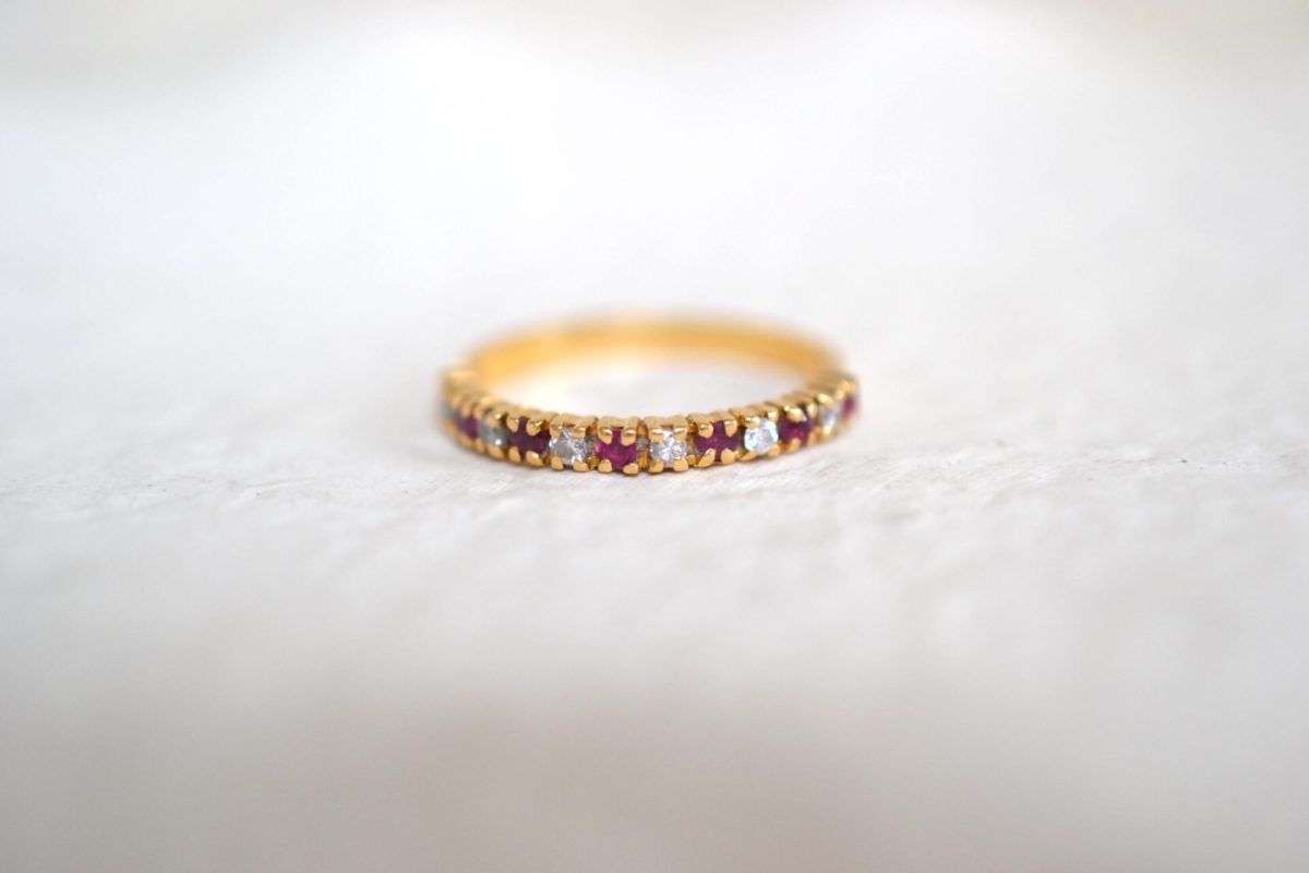 alliance rubis diamants