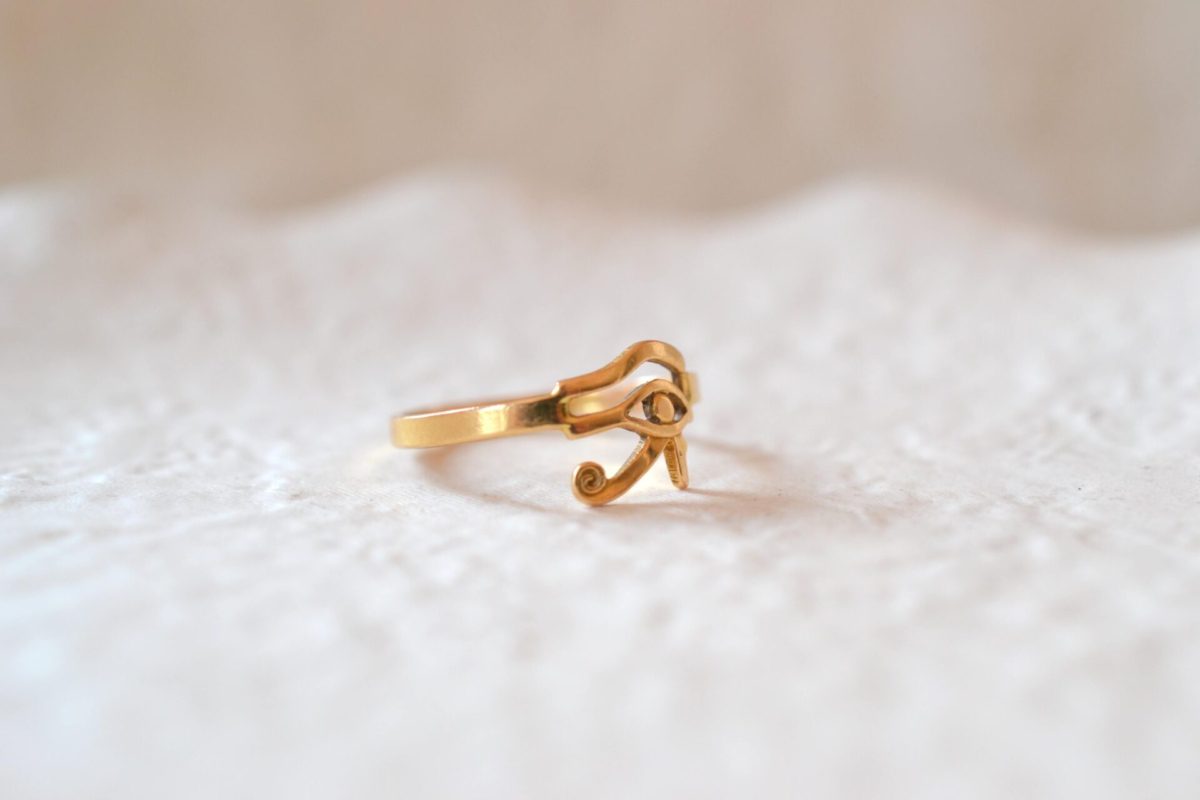 bague egyptienne oeil d'horus