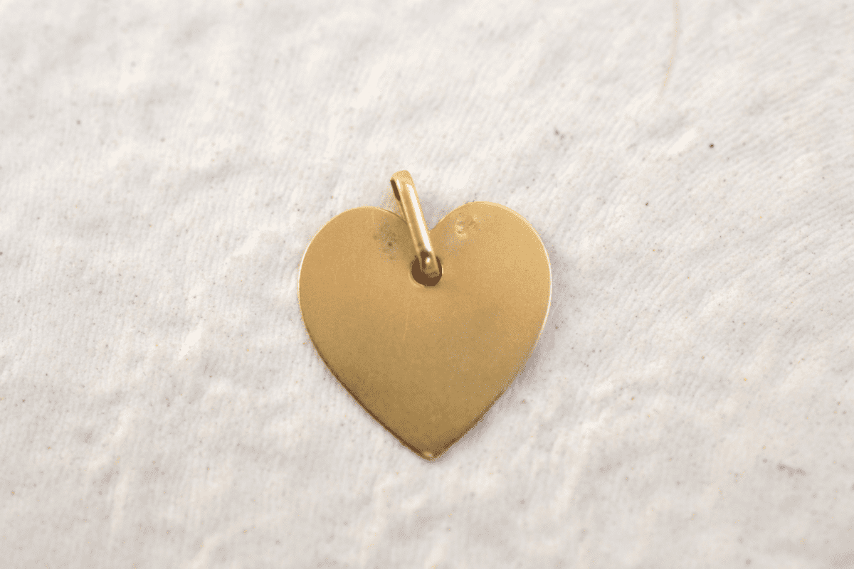 pendentif coeur etoile