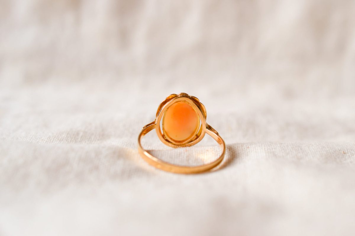 Bague Vintage en Or jaune 18 carats