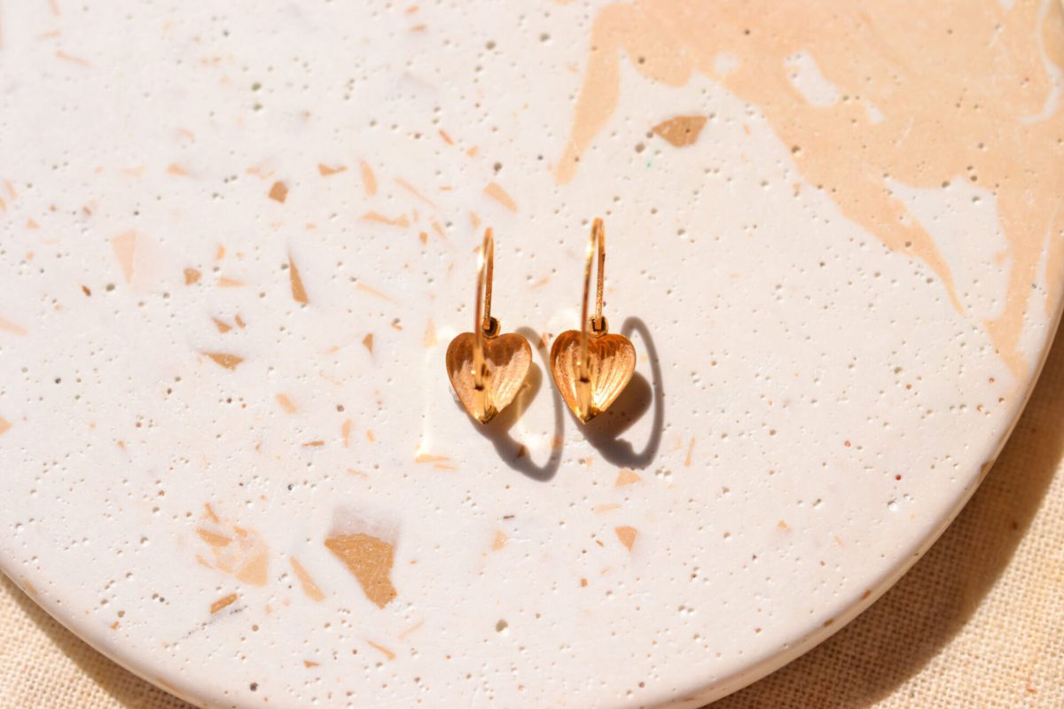 Dormeuses Vintage en Or jaune 18 carats